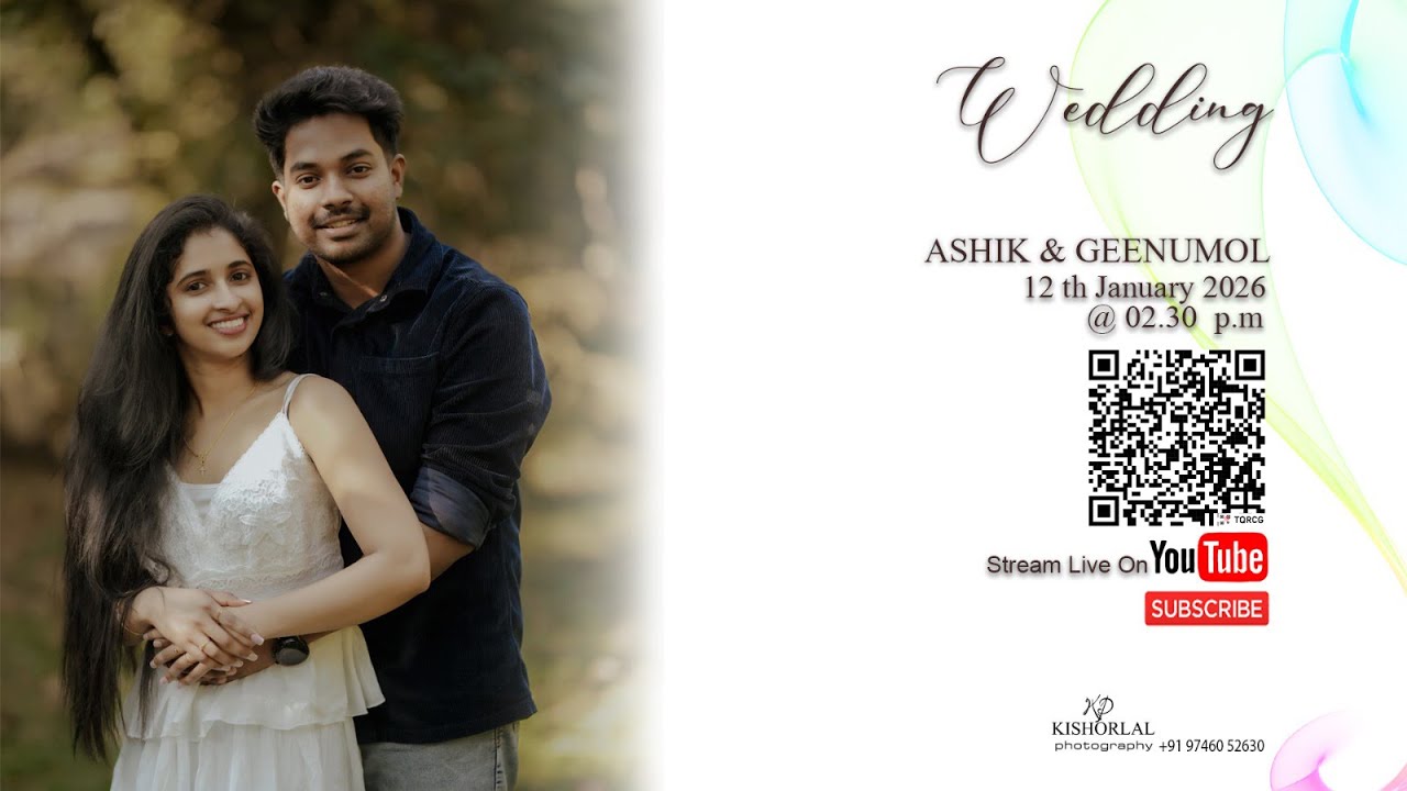 Wedding -  ASHIK  & GEENUMOL