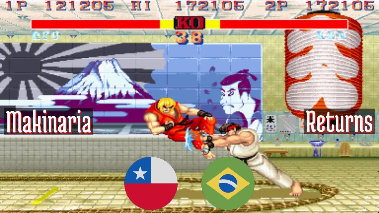 FT5 @sf2hf: Makinaria (CL) vs Returns (BR) [Street Fighter II Hyper Fighting Fightcade] Mar 17