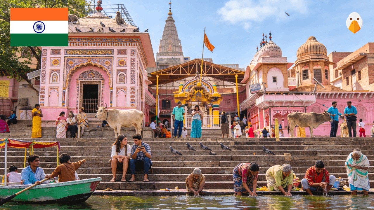 Mathura, India🇮🇳 The Birthplace of Krishna Still Alive Today (4K UHD)