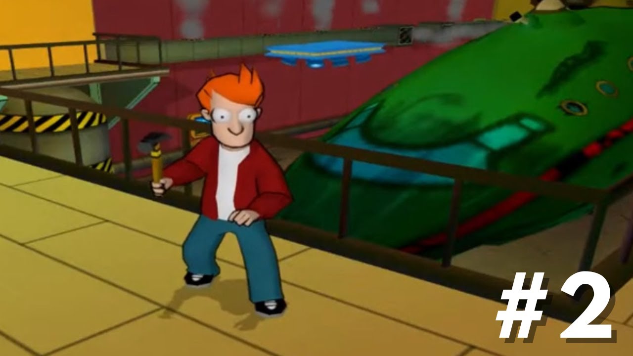 Futurama The Video Game (PS2) - Part 2