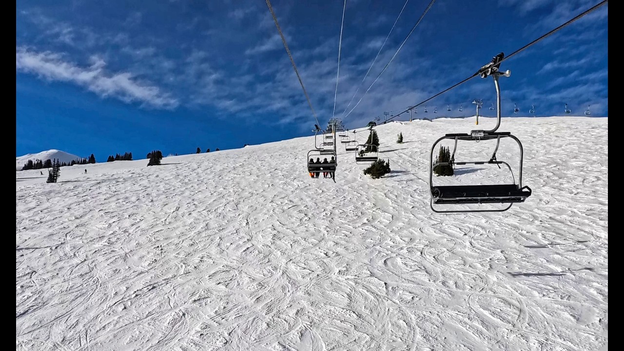 A Ride Up the Canadian Rockies Express Chair at Marmot Basin