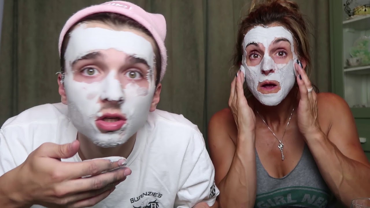 Trying Weird FaceMasks With my MOM (George Continuation!) :BadChoiceNoah