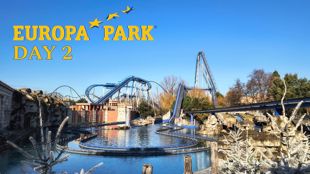 Riding VOLTRON at NIGHT  - Europa Park Day Two Vlog