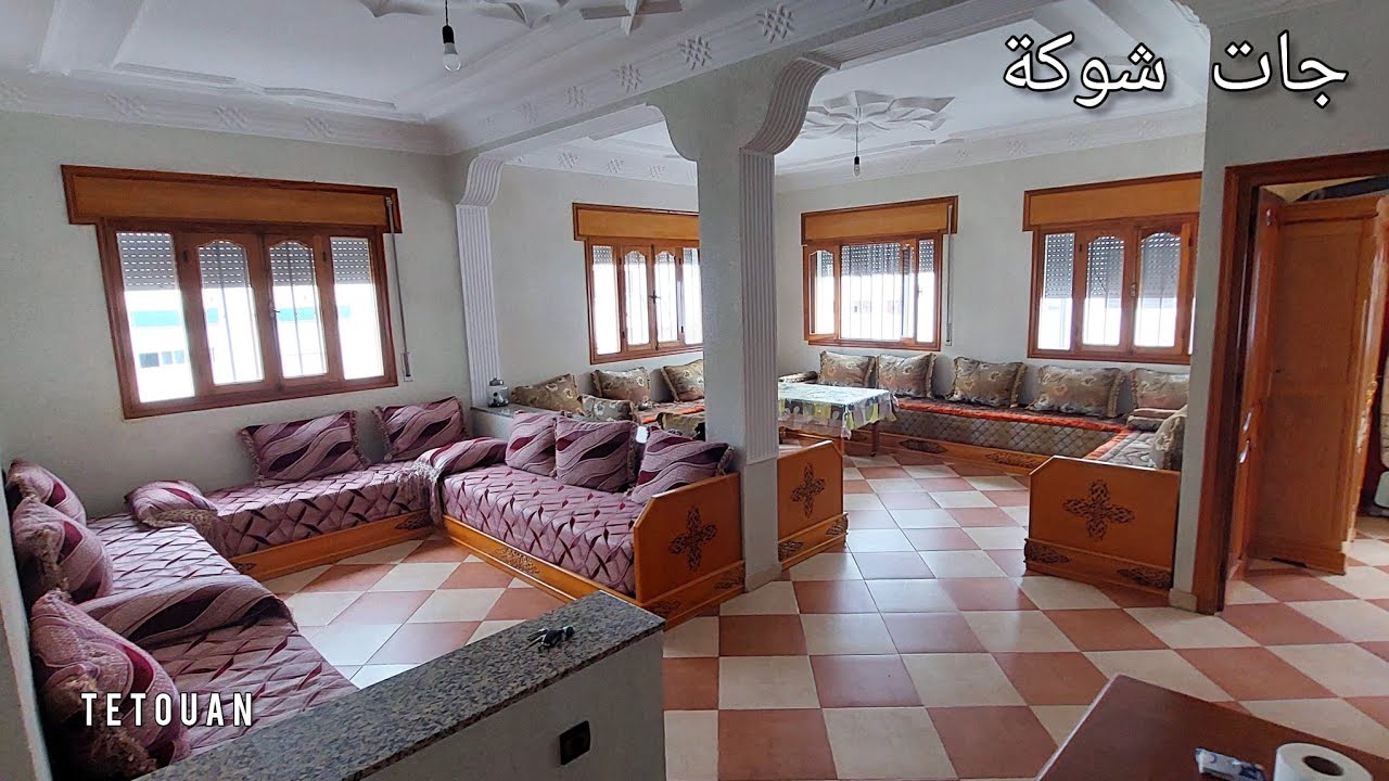 🏠شقة مشرقة🌞بواجهتين على الشارع الرئيسي  السكنى والتعمير تطوان☎️0776548815
