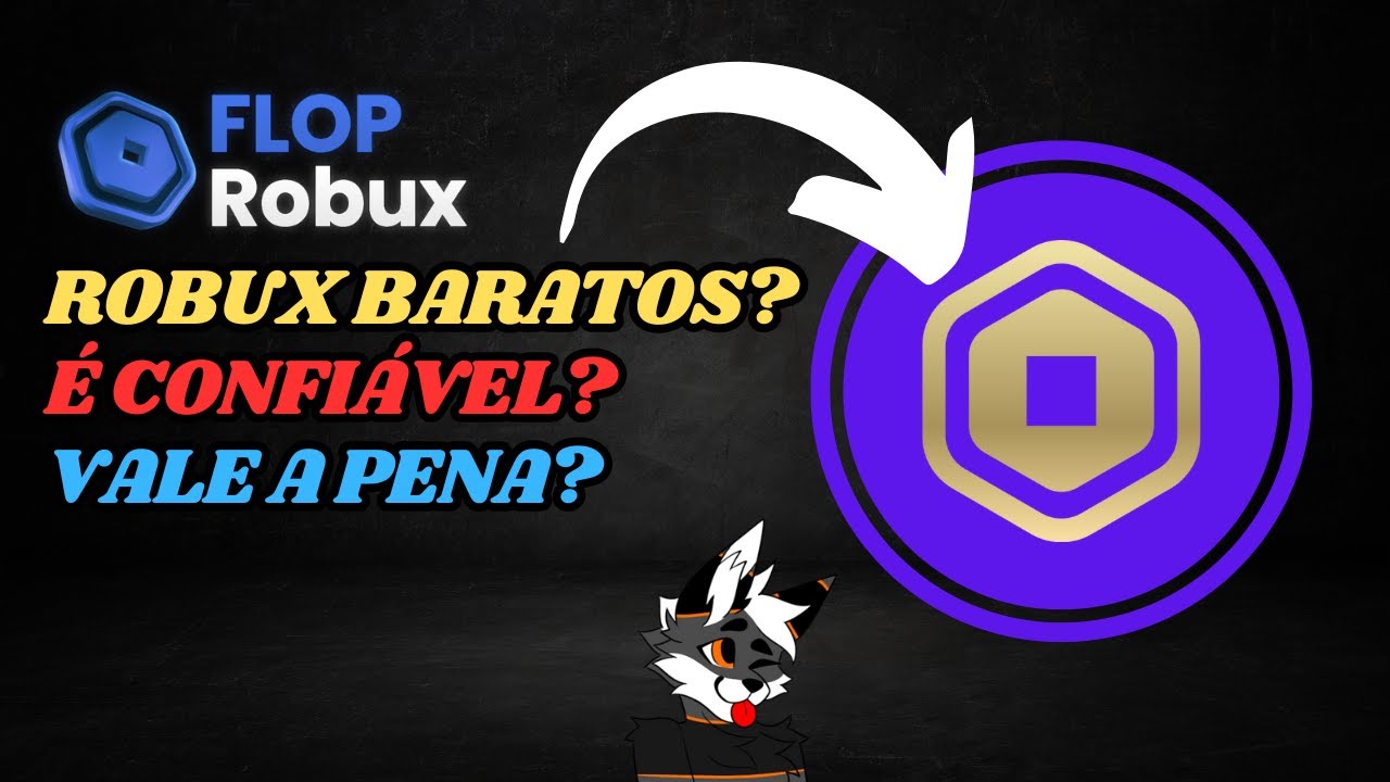 FLOP ROBUX - REVIEW do site que VENDE ROBUX (ROBLOX) mais BARATOS - FUNCIONA MESMO? VALE A PENA?