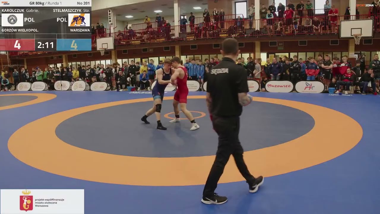 ZAPASY - (M2) I Puchar Polski U17 styl klasyczny - Warszawa 2026. Mata 2.