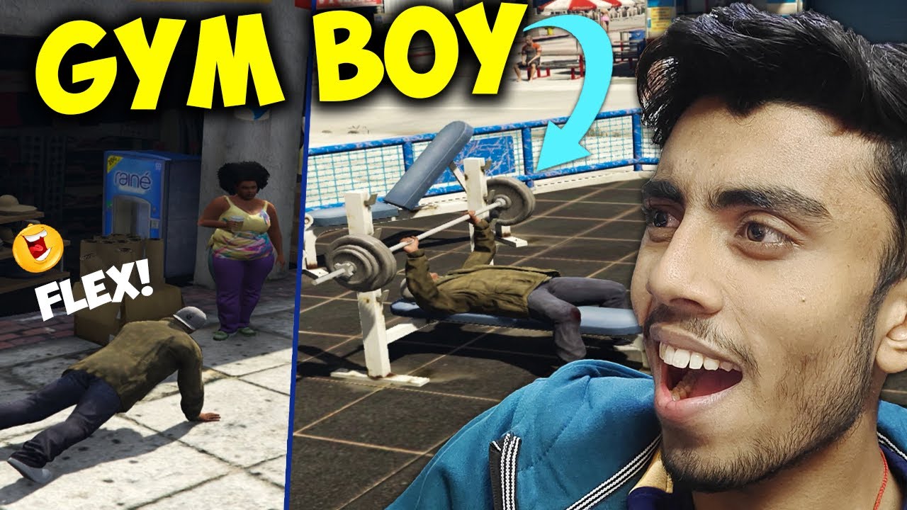 Franklin ko Chada GYM ka Shok! Trying GTA 5 GYM & Picking up...?