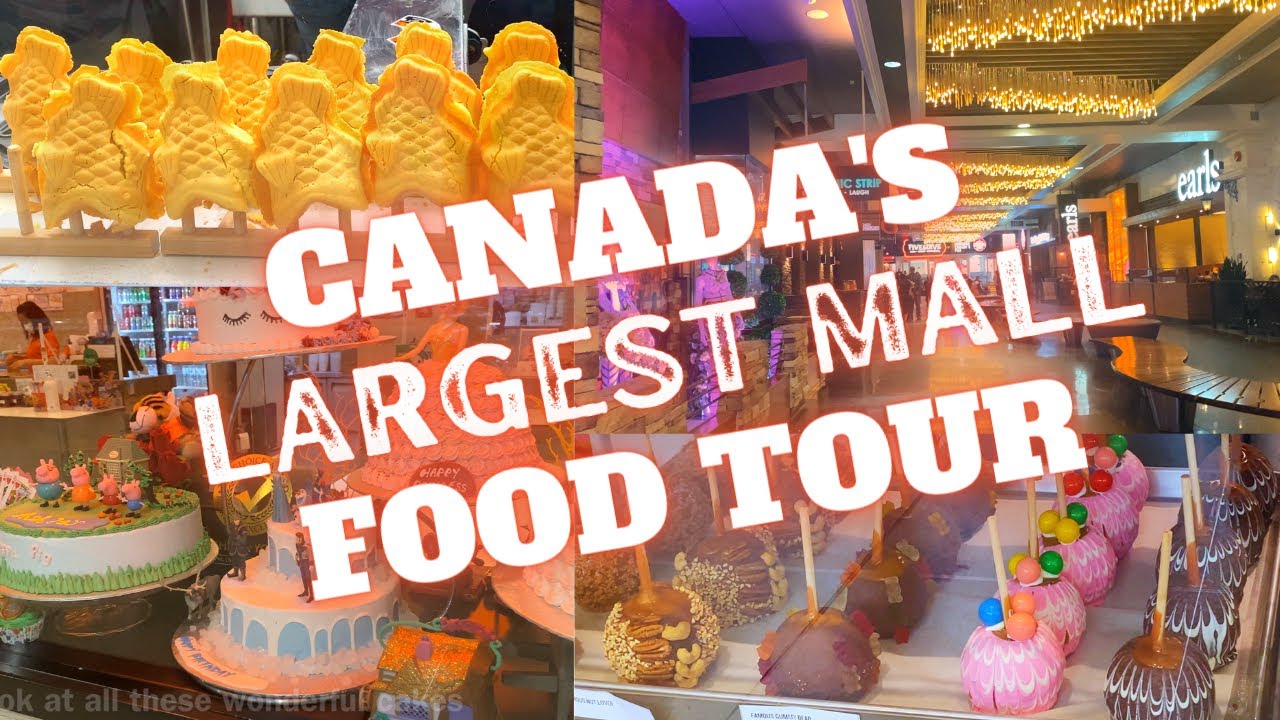 What kind of Food and Restaurants inside Canada's largest mall West Edmonton Mall?