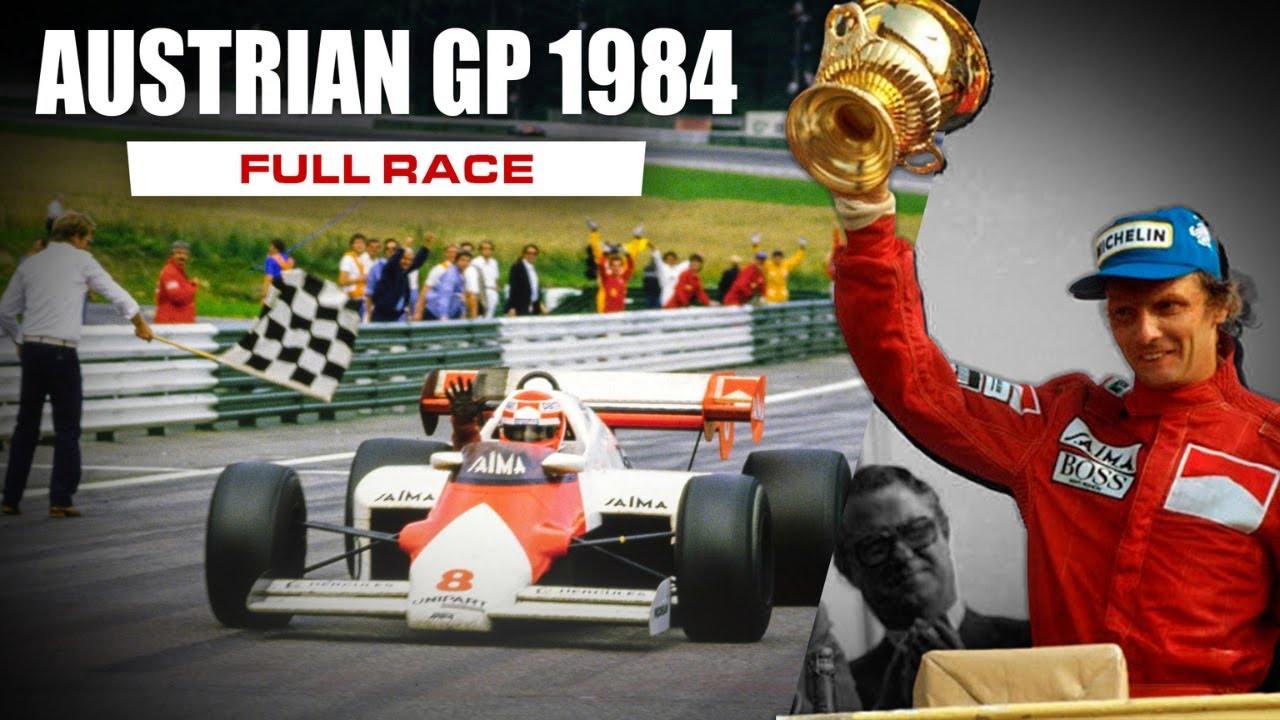 F1 1984 Austrian GP - FULL RACE