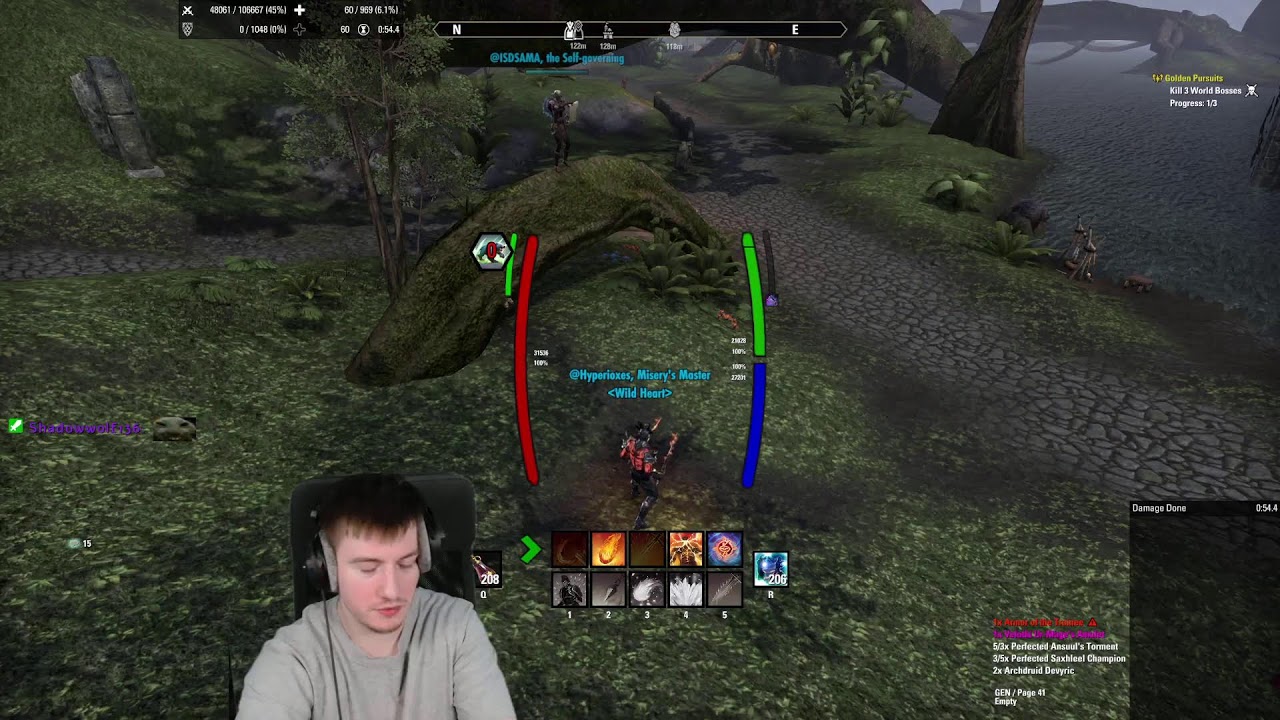 DPS Tank Dragonknight Build for Random Dungeon Queue - Theorycrafting and testing | ESO Livestream