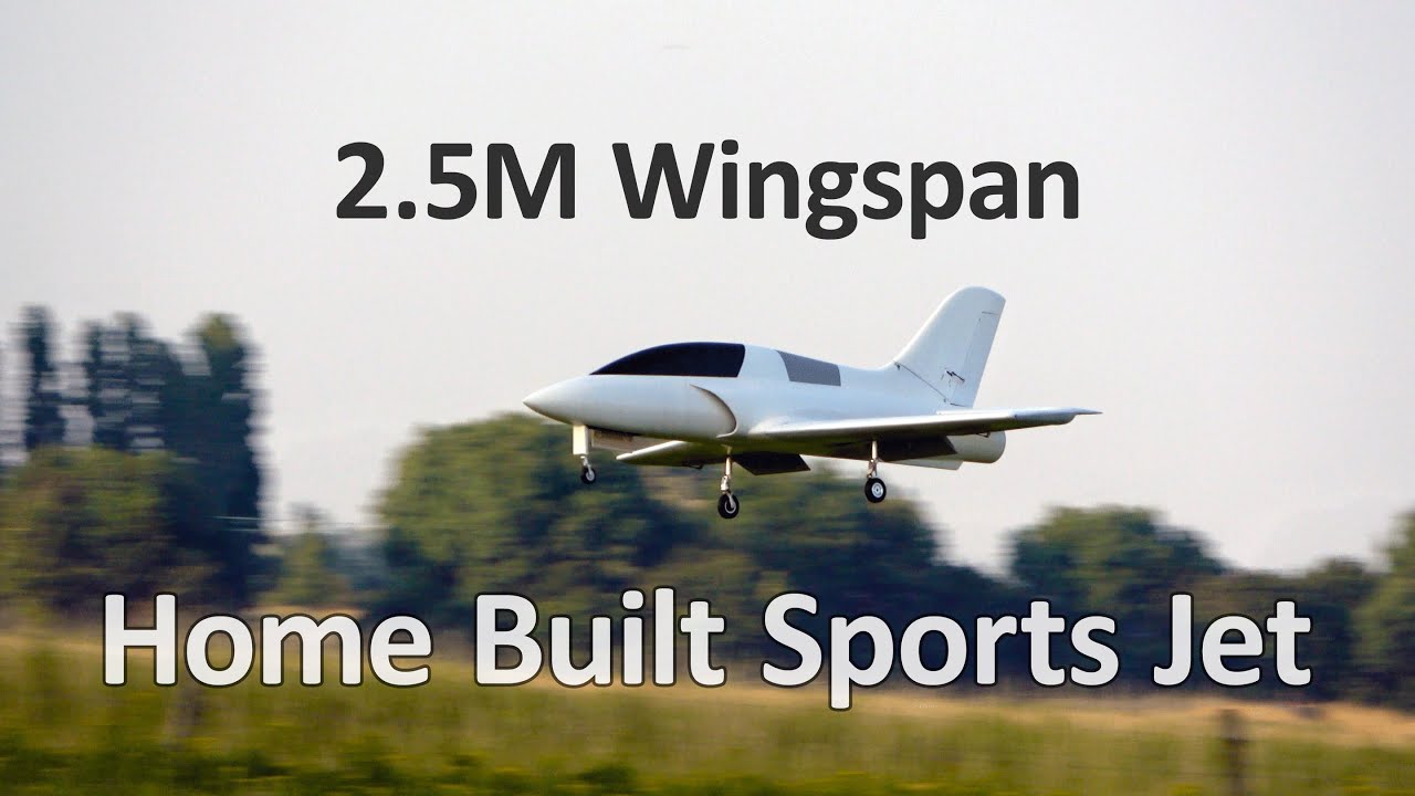 Home Built Sportsjet Maiden & Second flight