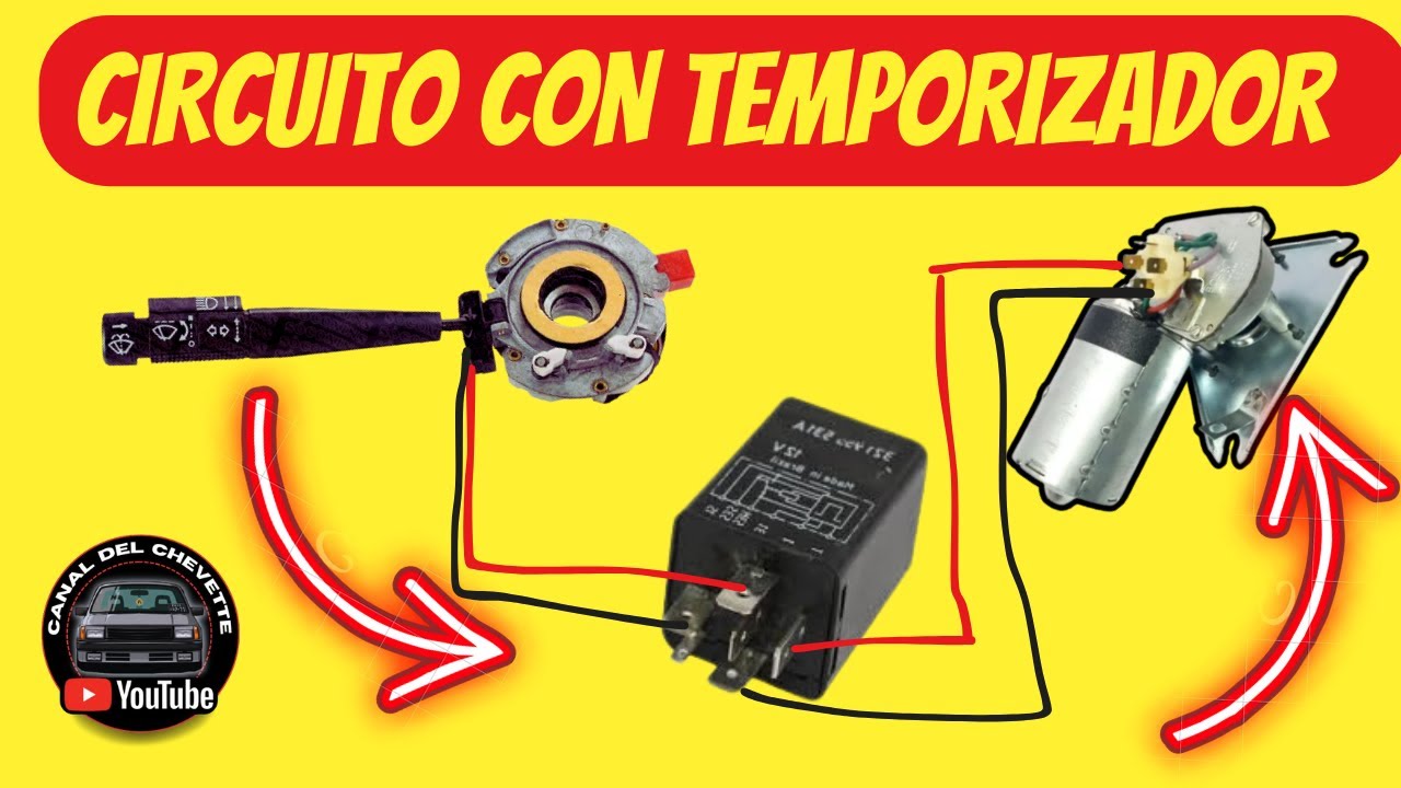 COMO INSTALAR LIMPIA PARABRISAS CON TEMPORIZDOR