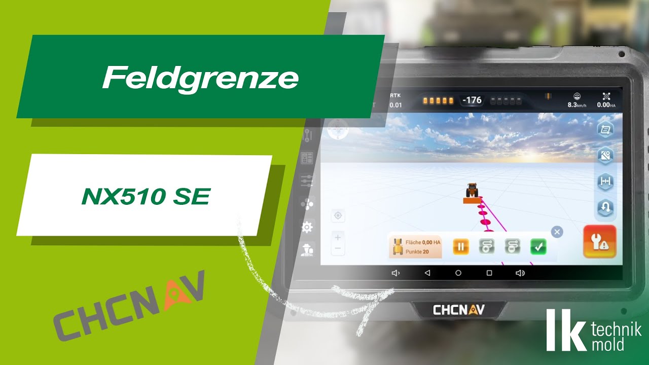CHC NAV NX510 SE | Feldgrenze