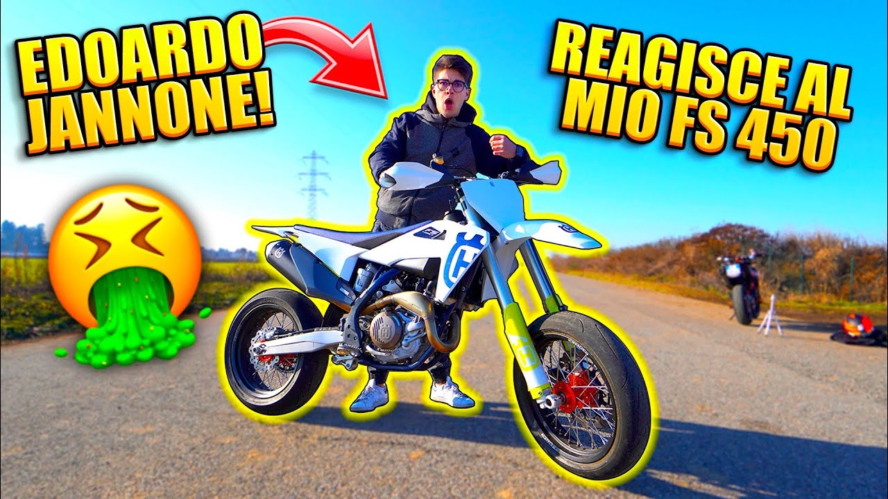 EDOARDO JANNONE PROVA IL MIO 450 DA PISTA!🤯