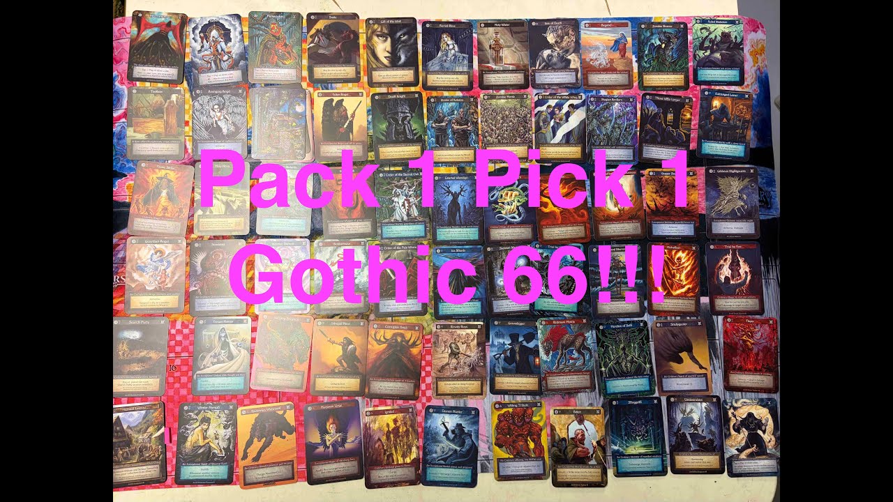 Pack 1 Pick 1 Gothic 66