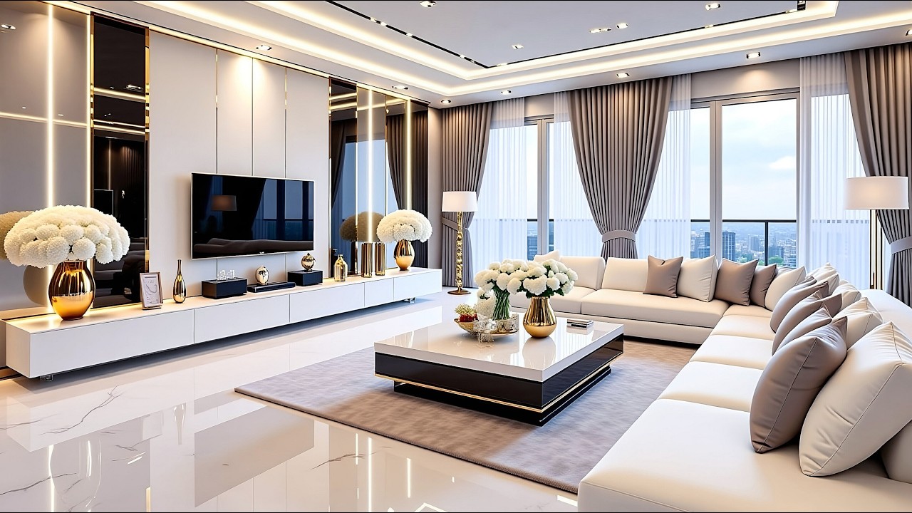 +200 Stylish Luxury Modern Living Room Design Ideas 2025 | Decor Puzzle Inspiration