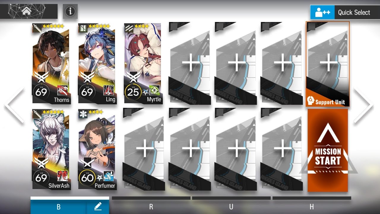 【Arknights】Annihilation 7: Flooded Seashore (Ling+Thorns+SA)