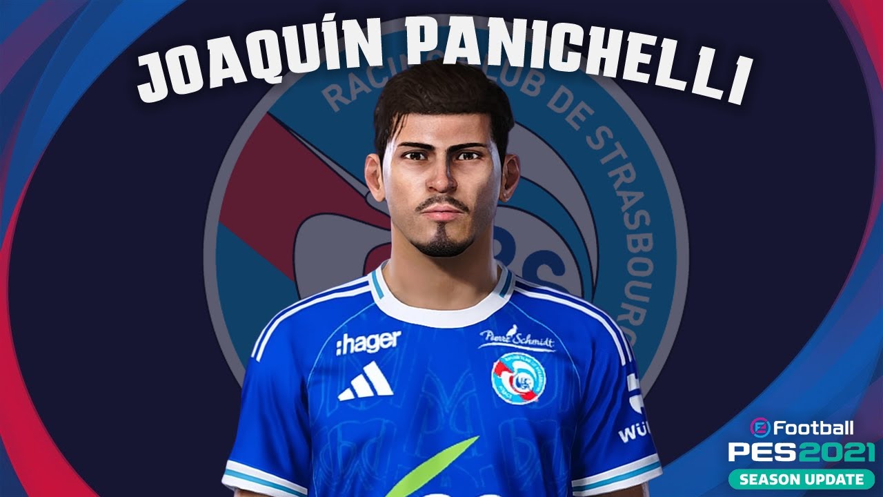 Joaquín Panichelli🇦🇷 (RC Strasbourg Alsace) How to create in Pes 2021