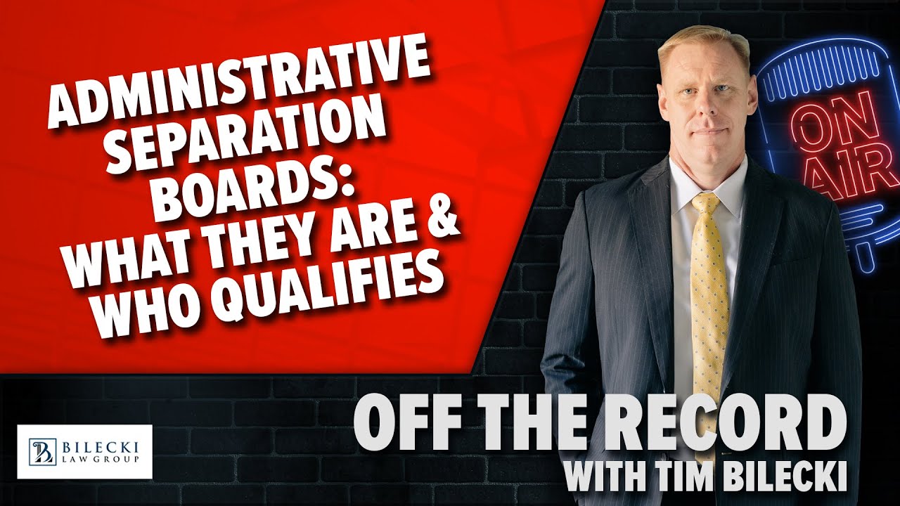 Administrative Separation Boards: What They Are & Who Qualifies