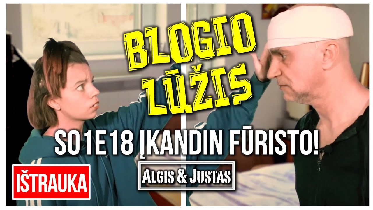 Algis ir Justas: Blogio Lūžis S01E18 Įkandin Fūristo! TEASER