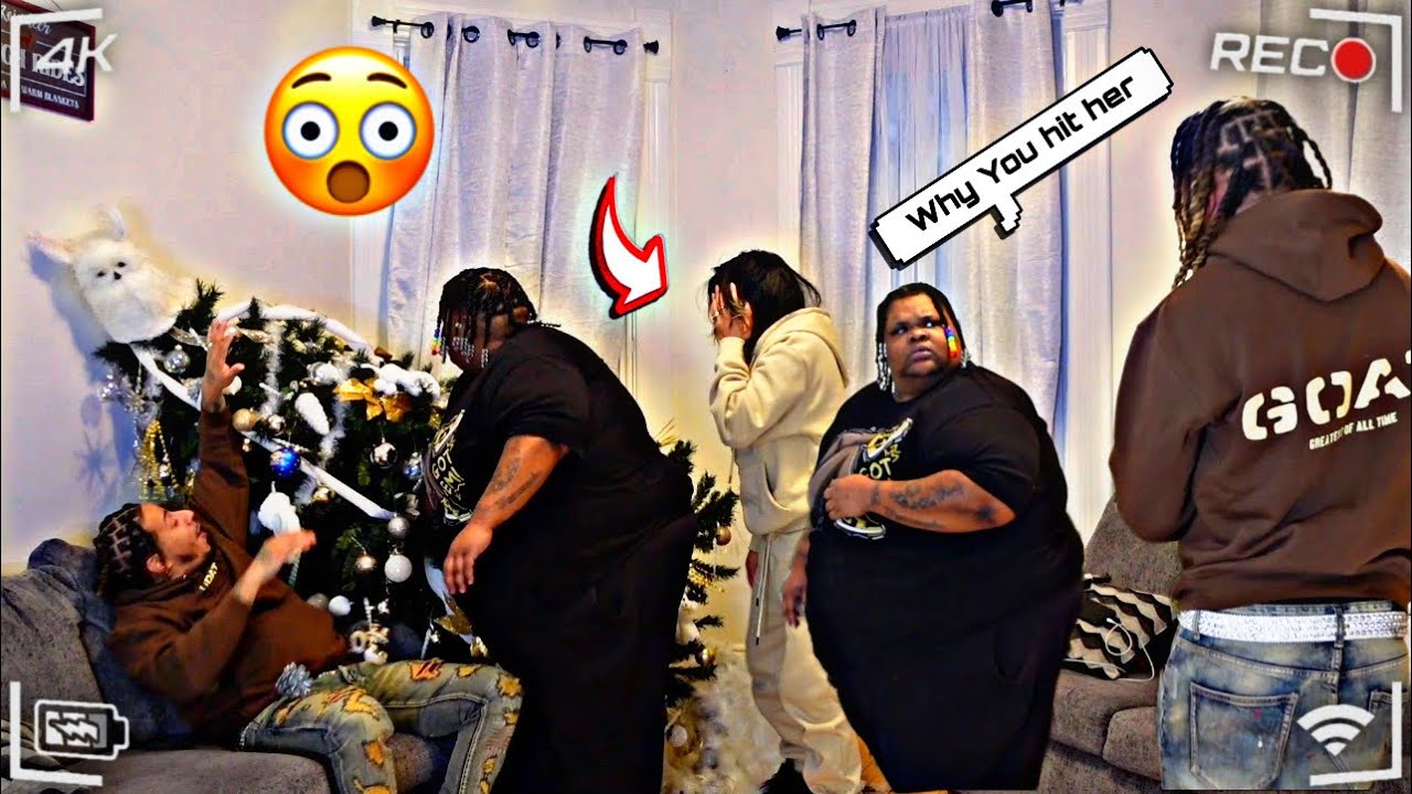 HITTING MY WIFE IN FRONT OF MY FRIEND PRANK ( GONE WRONG) @Get Lit Wit Moe @Vicky Braids