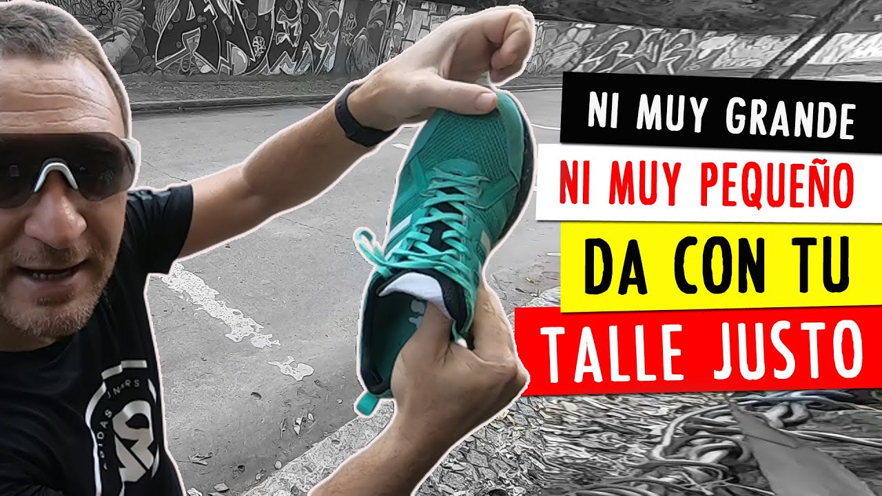 CÓMO SABER el TALLE JUSTO DE TU CALZADO PARA CORRER