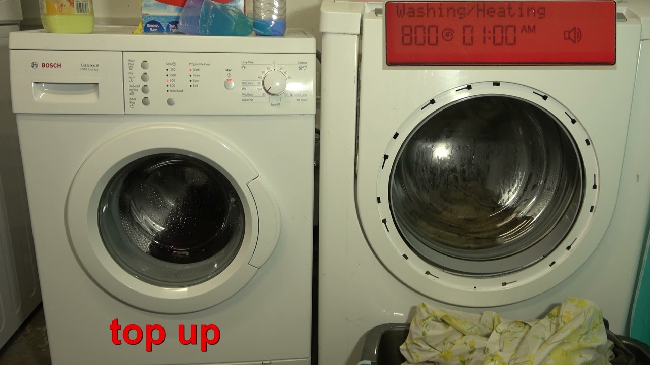 Wash race : Big Bosch vs. Normal Bosch  / wool 30'c