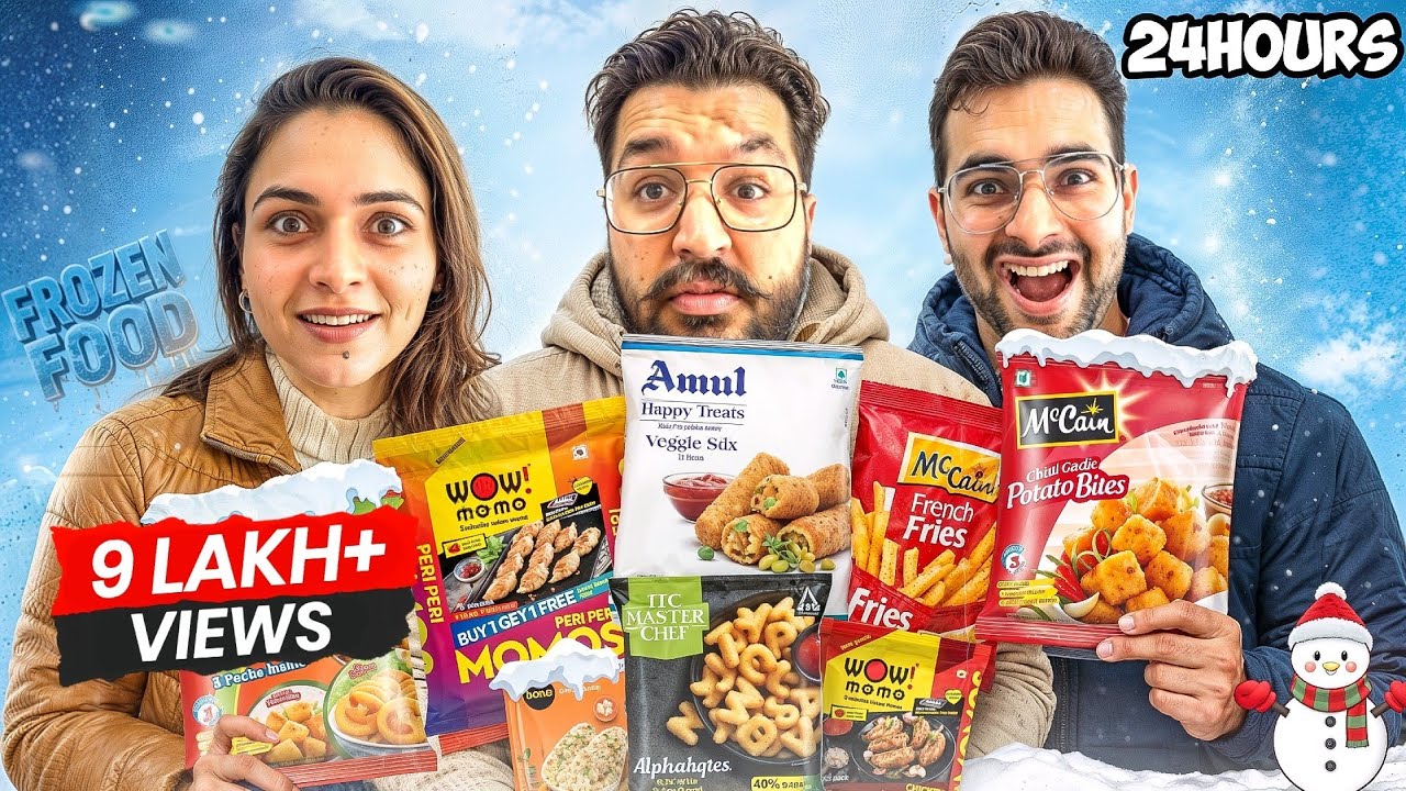 We Bought Every FROZEN FOOD To Check REALITY 🤯