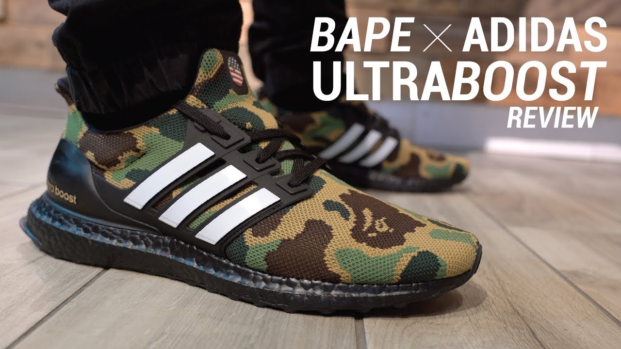 Bape x Adidas Ultra Boost Review & On Feet