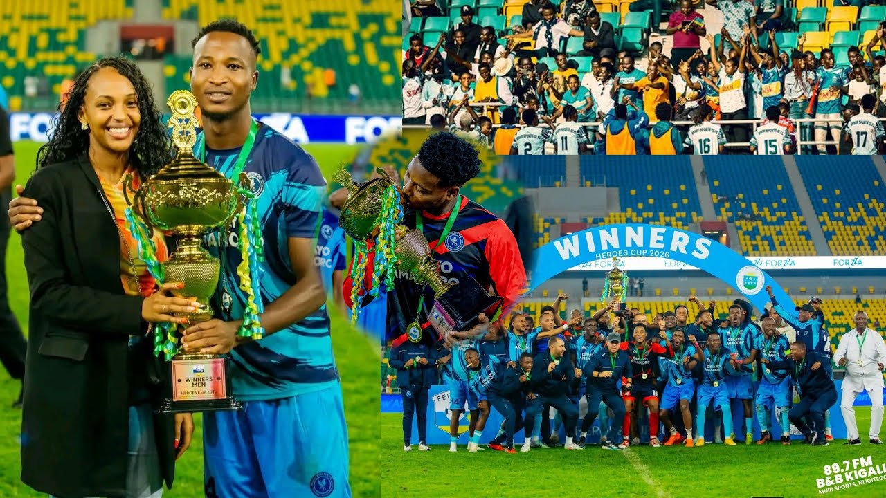 REBA IBYISHIMO BIDASANZWE BY'ABAFANA BA RAYON N'ABAKINNYI BA POLICE FC MURI STADE MAHORO(HEROES CUP)