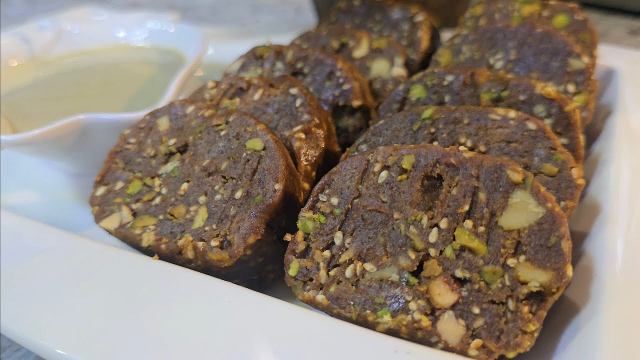 تمر بالمكسرات😋 وصفة سهلة وسريعة غنية بالعناصر الغذائية👌🏻