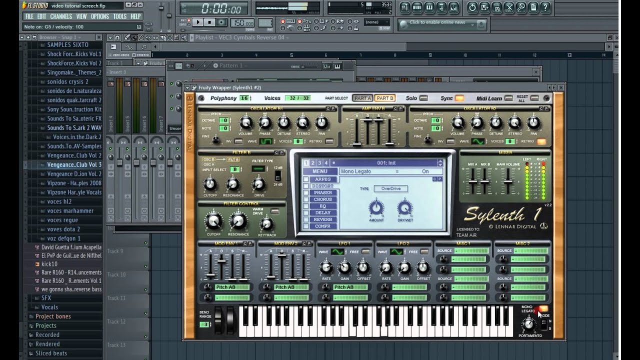 Tutorial screech(sylenth 1) by Deepshout