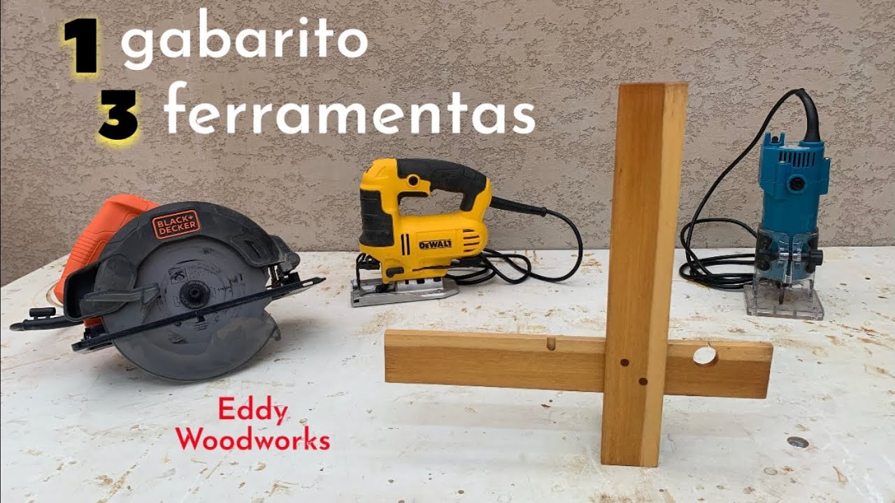 108 - Um gabarito para três ferramentas