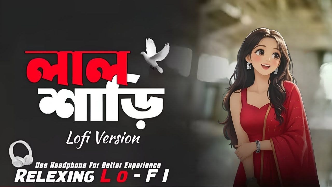 লাল শাড়ি - Lal Shari | Lofi Version | Relaxing Bengali Lofi Mix | Chill Vibes