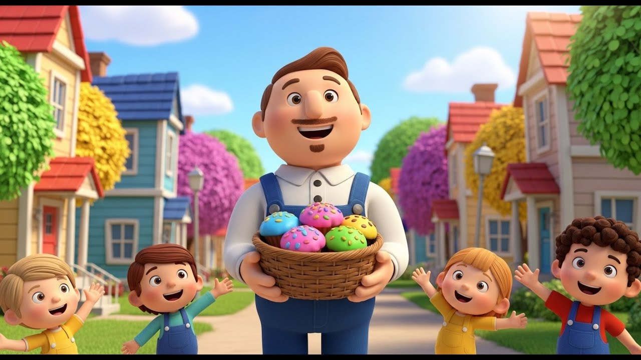 Do You Know The Muffin Man | Popular Nursery Rhyme For Kids | Sing Along With Kids
