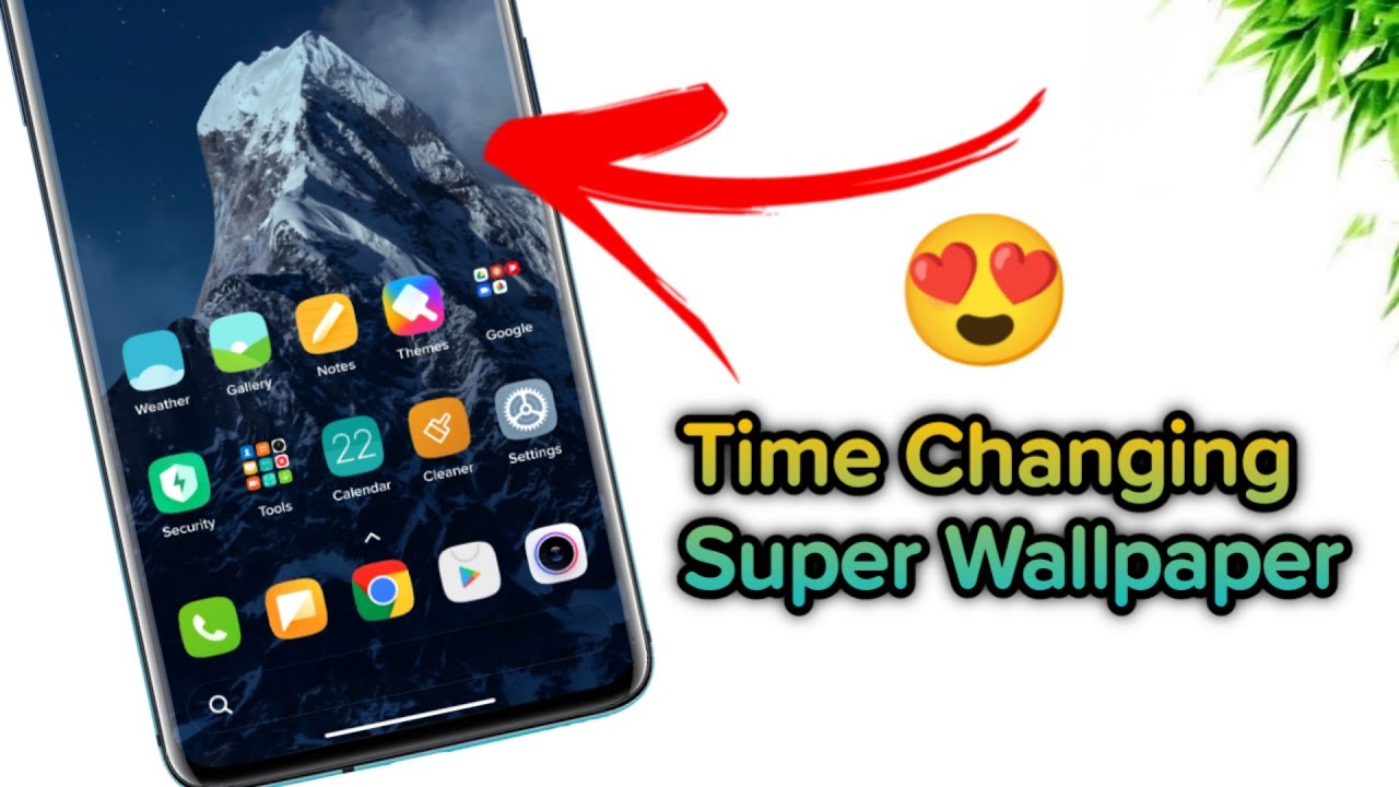 Super Wallpaper - Install Time Changing Super Wallpaper on your Xiaomi Device🔥