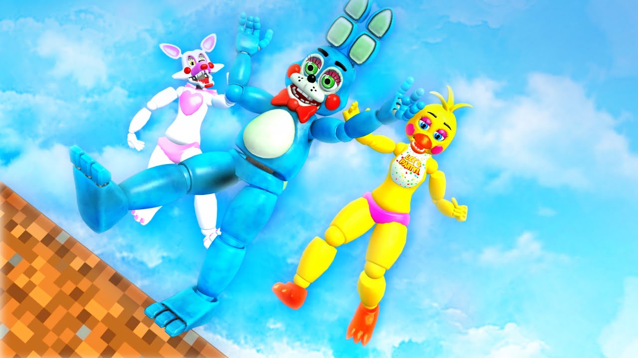 Fnaf Animatronics • Legendary Ragdolls in Garry's Mod [Toy Bonnie, Toy Chica,Toy Mangle,Toy Freddy]