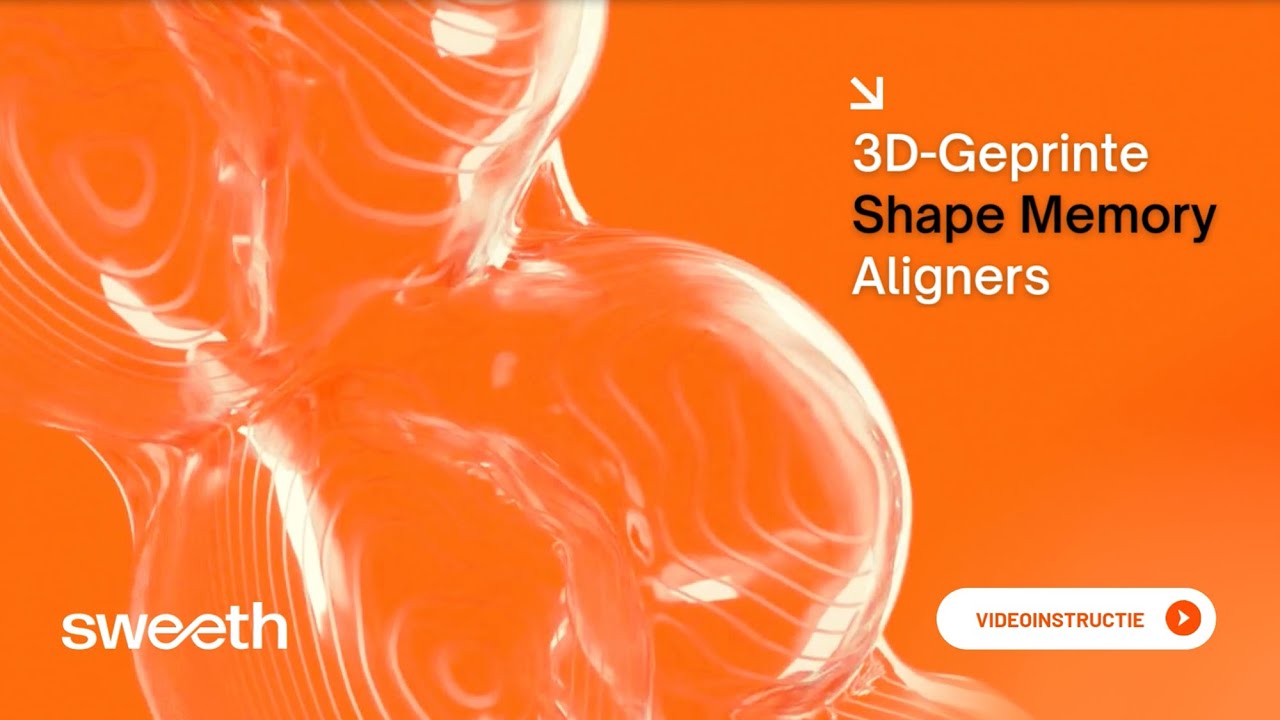 Sweeth 3D-Geprinte Shape Memory Aligners - Videoinstructie