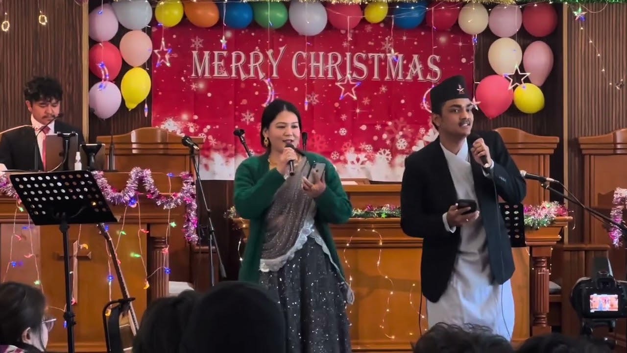 Himal mero pahad mero #unitednepalichurchkyoto #christmasvibes