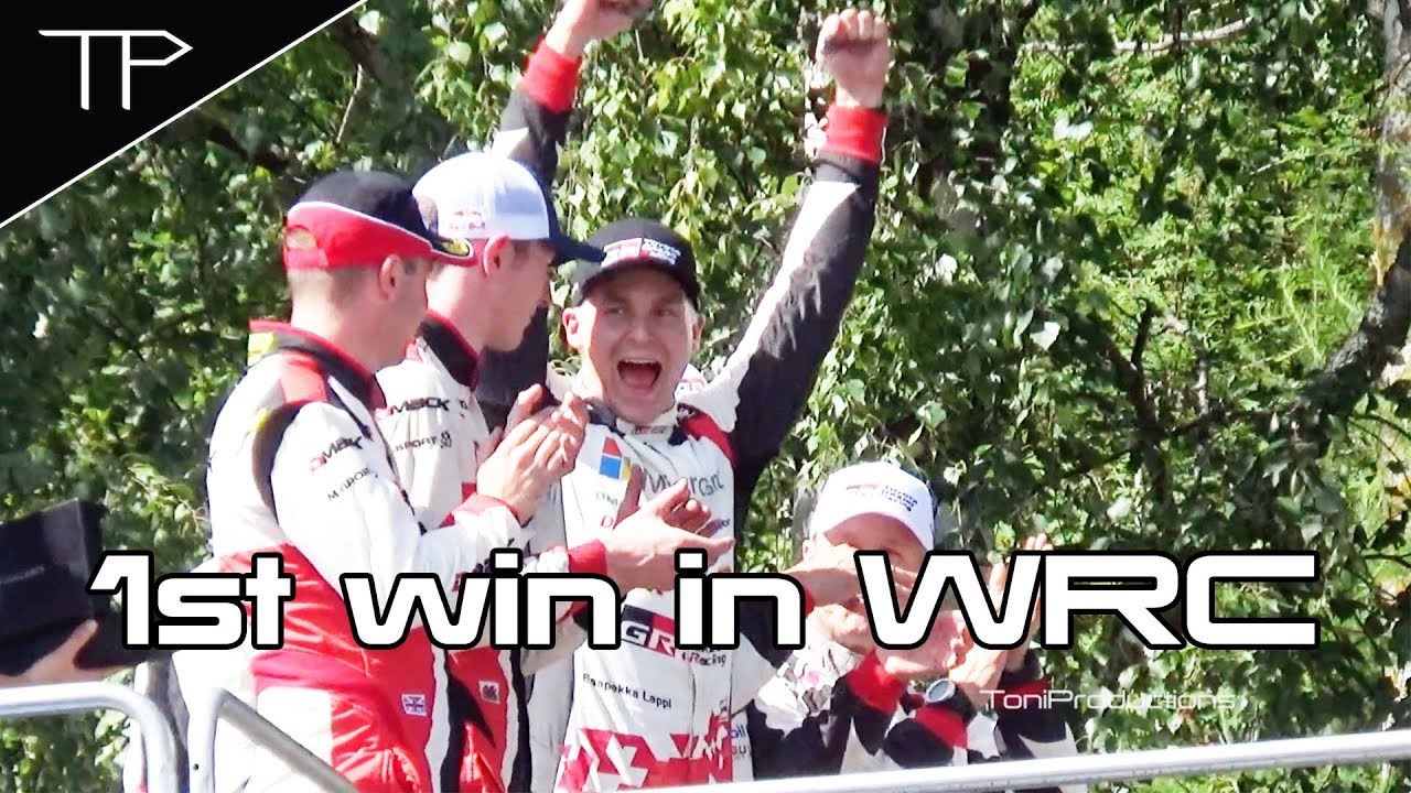Esapekka Lappi - The winner of WRC Neste Rally Finland 2017