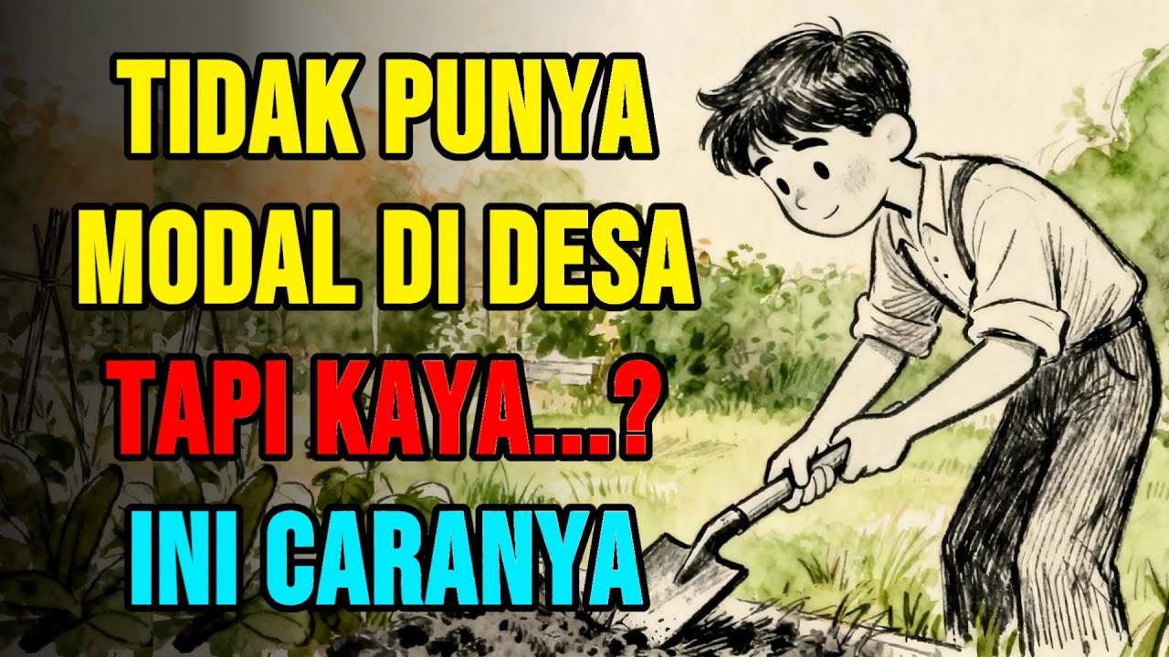 Ini Rahasia Orang Desa yang Tak Punya Modal tapi Bisa Kaya