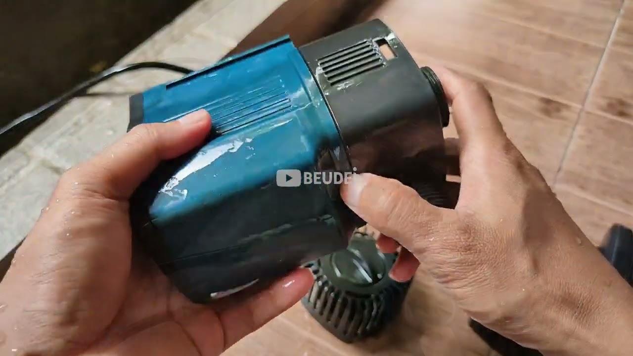 Cara Bongkar Pasang Mesin Pompa Sunsun JTP 5800 - Membersihkan Mesin Pompa Ikan Koi