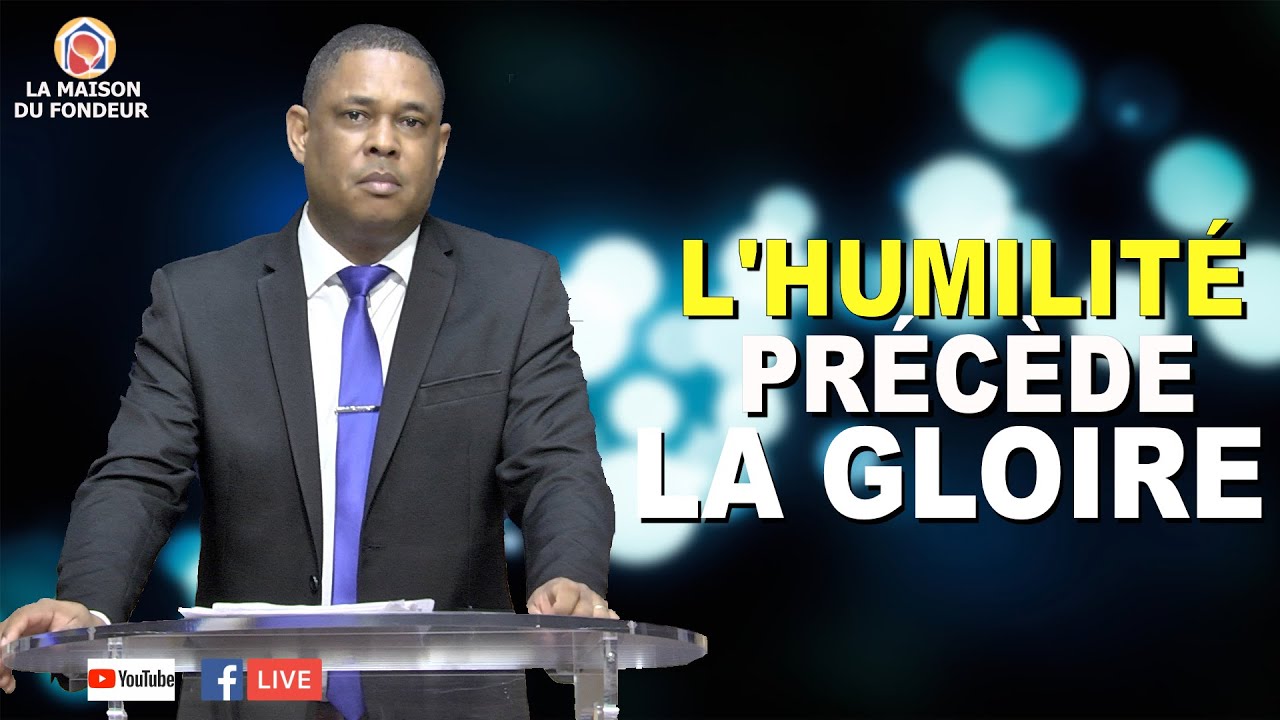 L'HUMILITÉ PRÉCÈDE LA GLOIRE - 1 Pierre 5.5-11 | Jean-Christophe FRANCOIS-LOUISON [ Culte 21/06/20 ]
