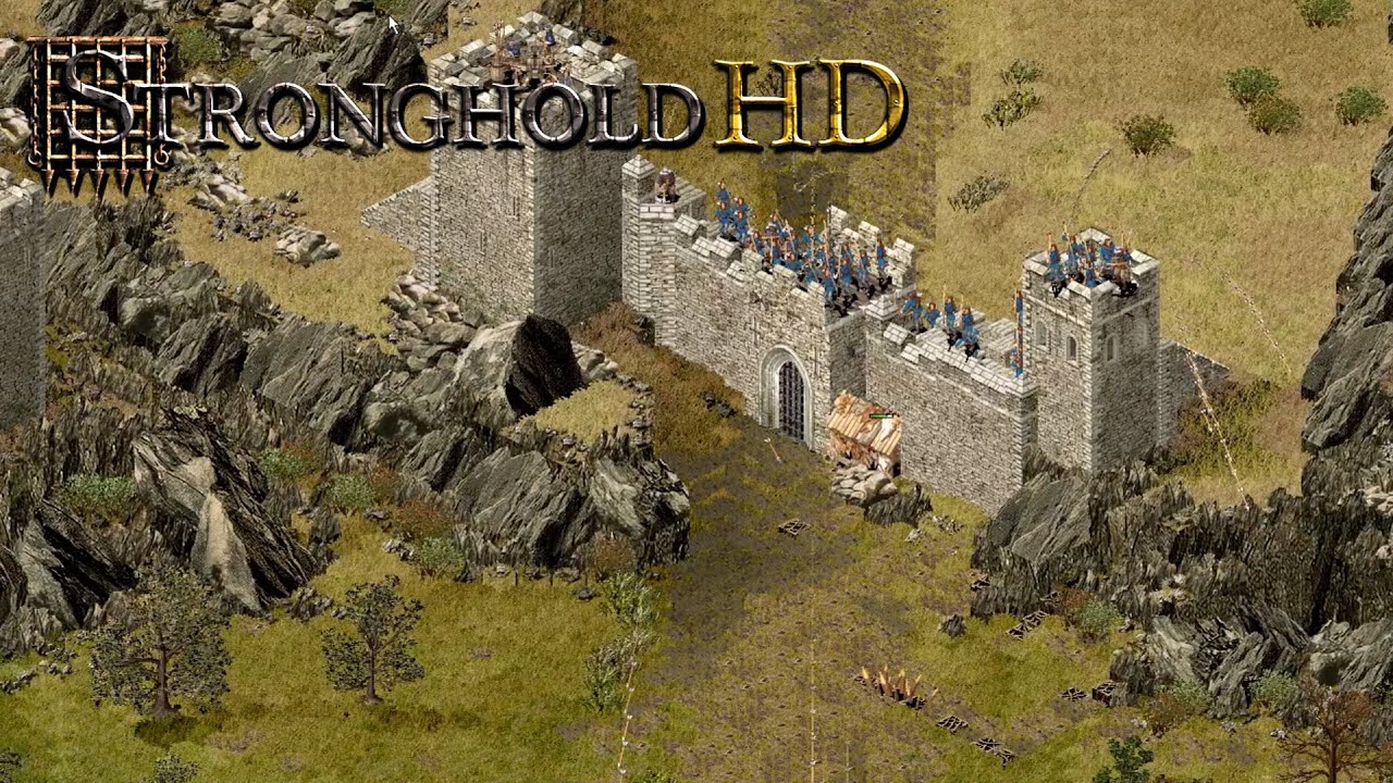 Stronghold HD - Mission 14: der Bergpass [Gameplay Longplay Playthrough]