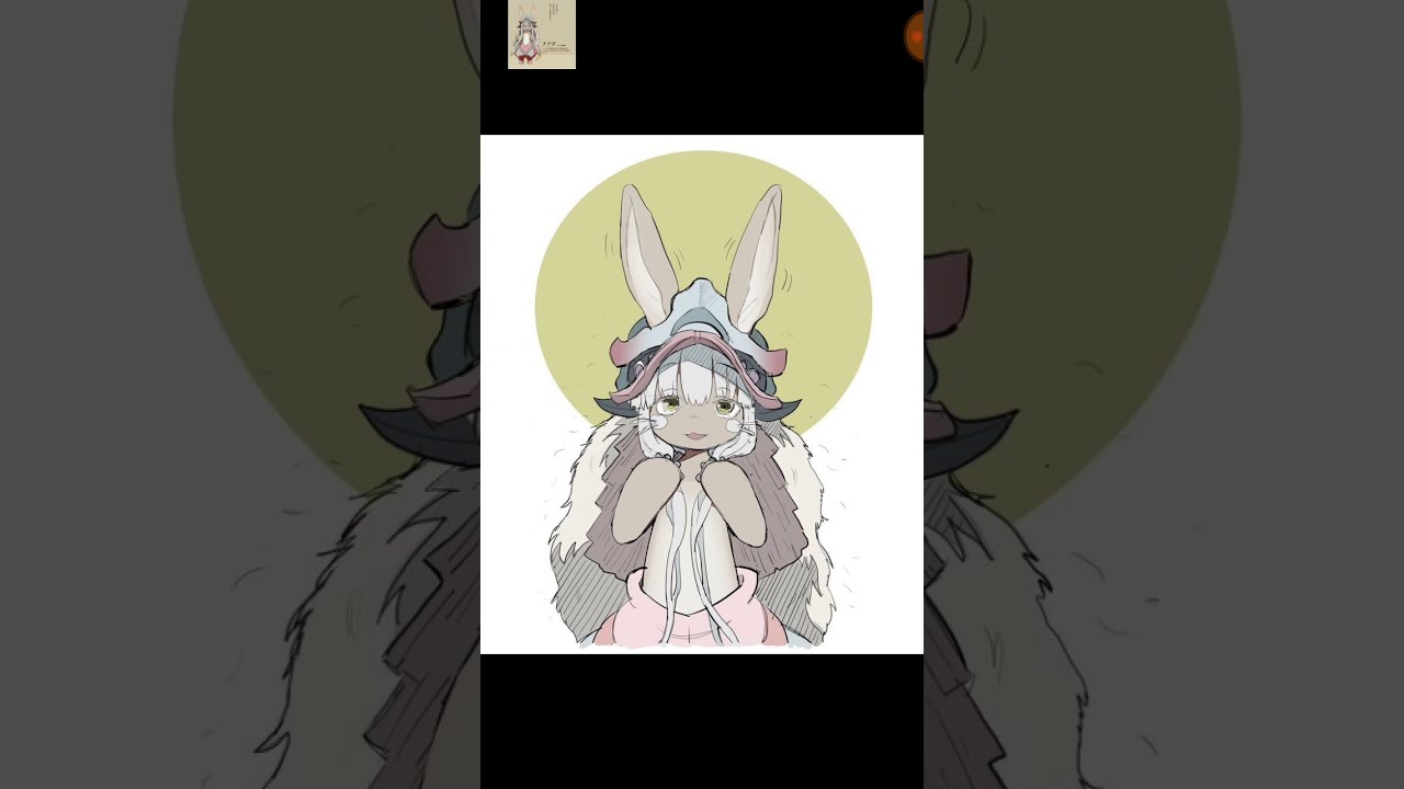 Nanachi singing with pictures