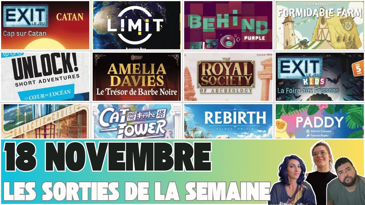 EXIT CATANE, FORMIDABLE FARM, REBIRTH, LIMIT... Le tour des sorties de la semaine.