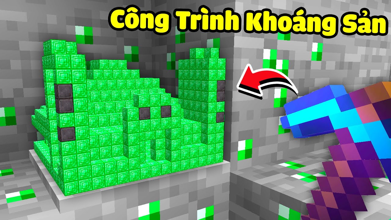 Minecraft, Nhưng Công Trình Là Khoáng Sản