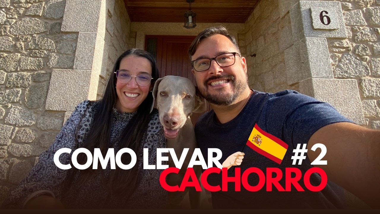 Como Levar seu CACHORRO para a Europa | TUTORIAL | Parte 1