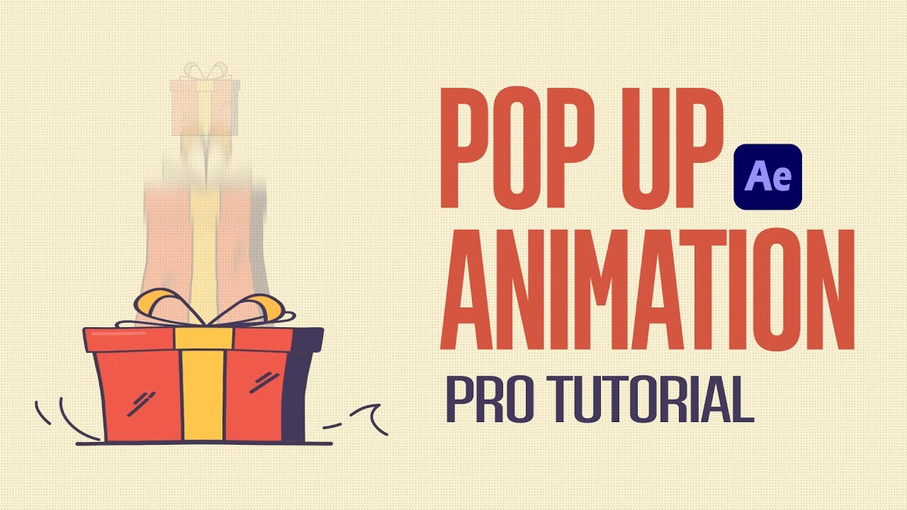 Watch This and Thank Yourself Later: Pro Pop Up Animation