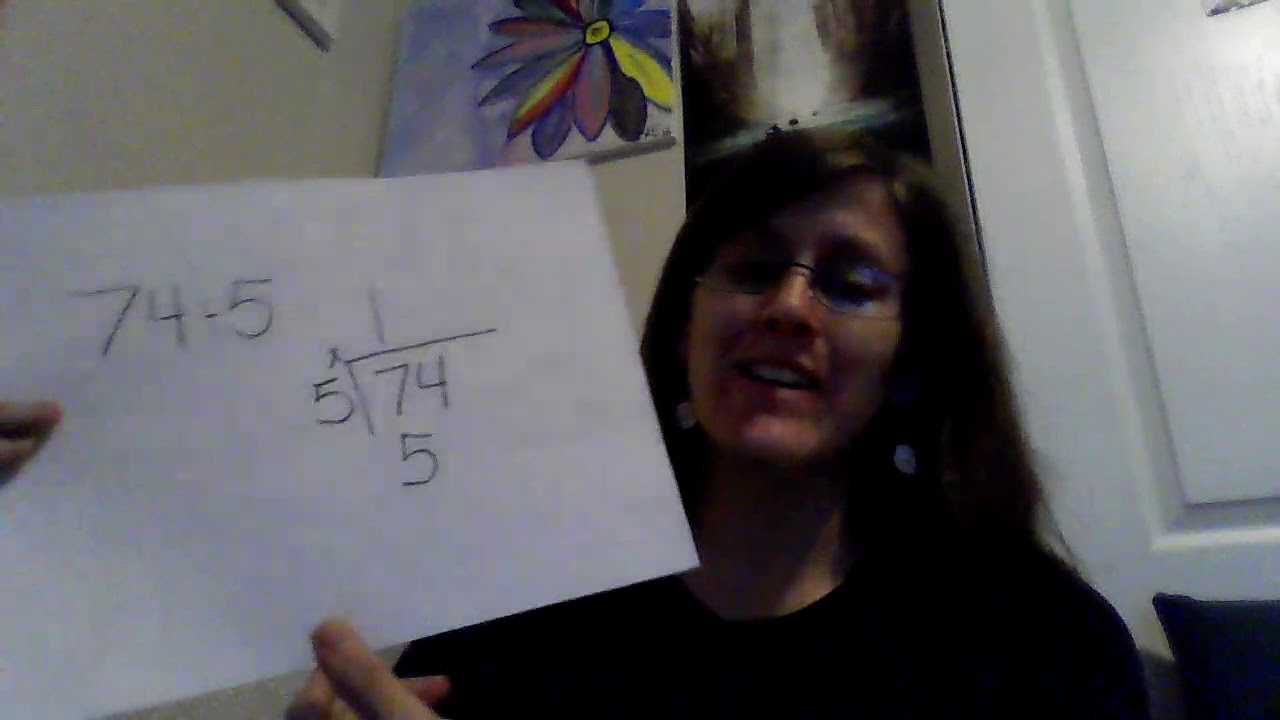 74 divided 5